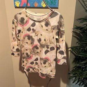 ❤️5for$12 Justice sweater with dogs